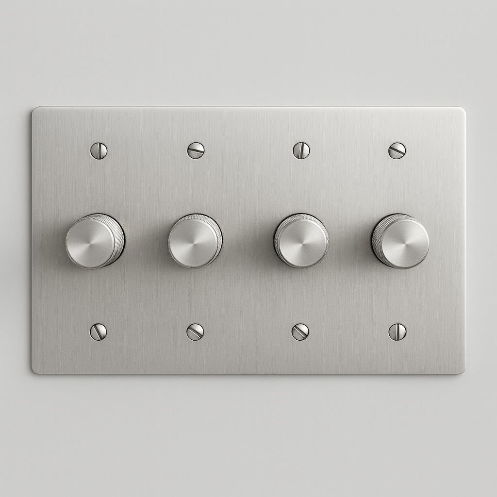 Solid Brass Dimmer Switch