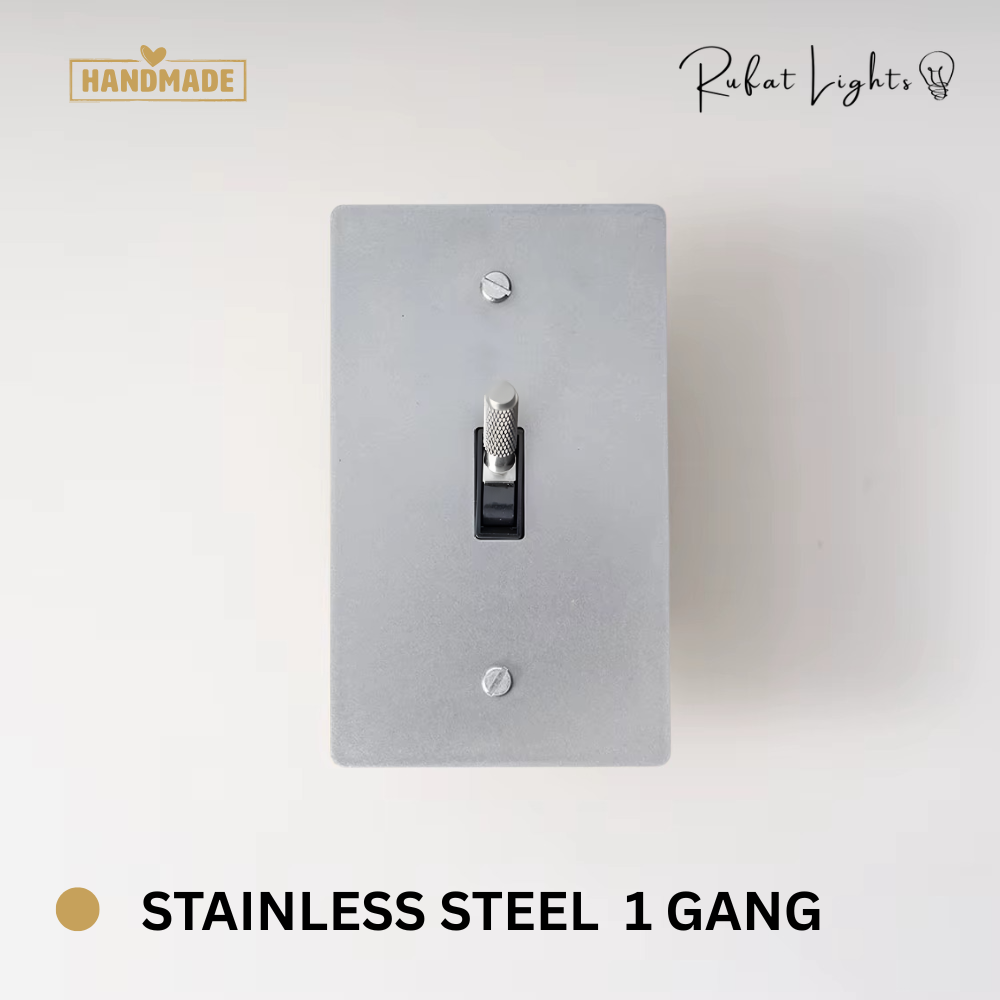 Solid Brass Toggle Switch