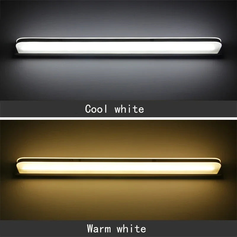 Linear Waterproof Mirror Wall Lamp