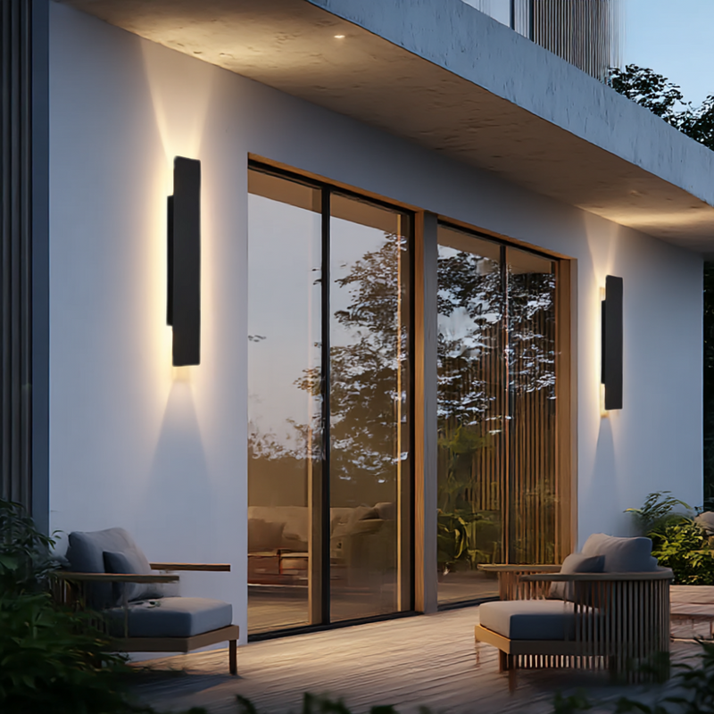 Waterproof LED Aluminum Strip Wall Lamp