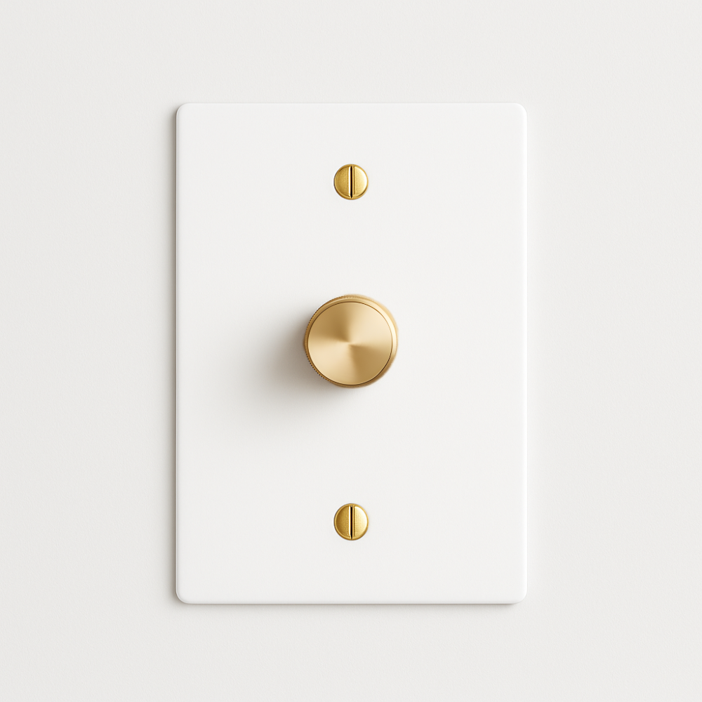 Solid Brass Dimmer Switch