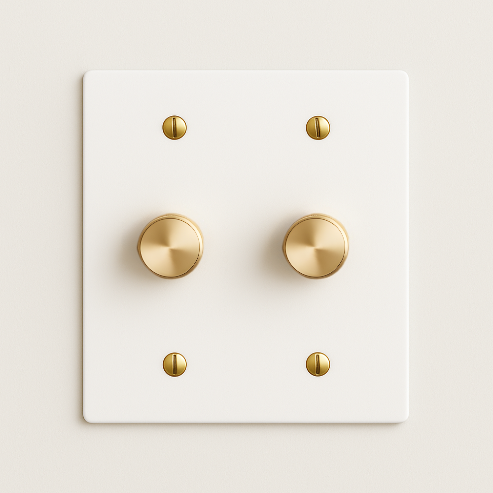 Solid Brass Dimmer Switch