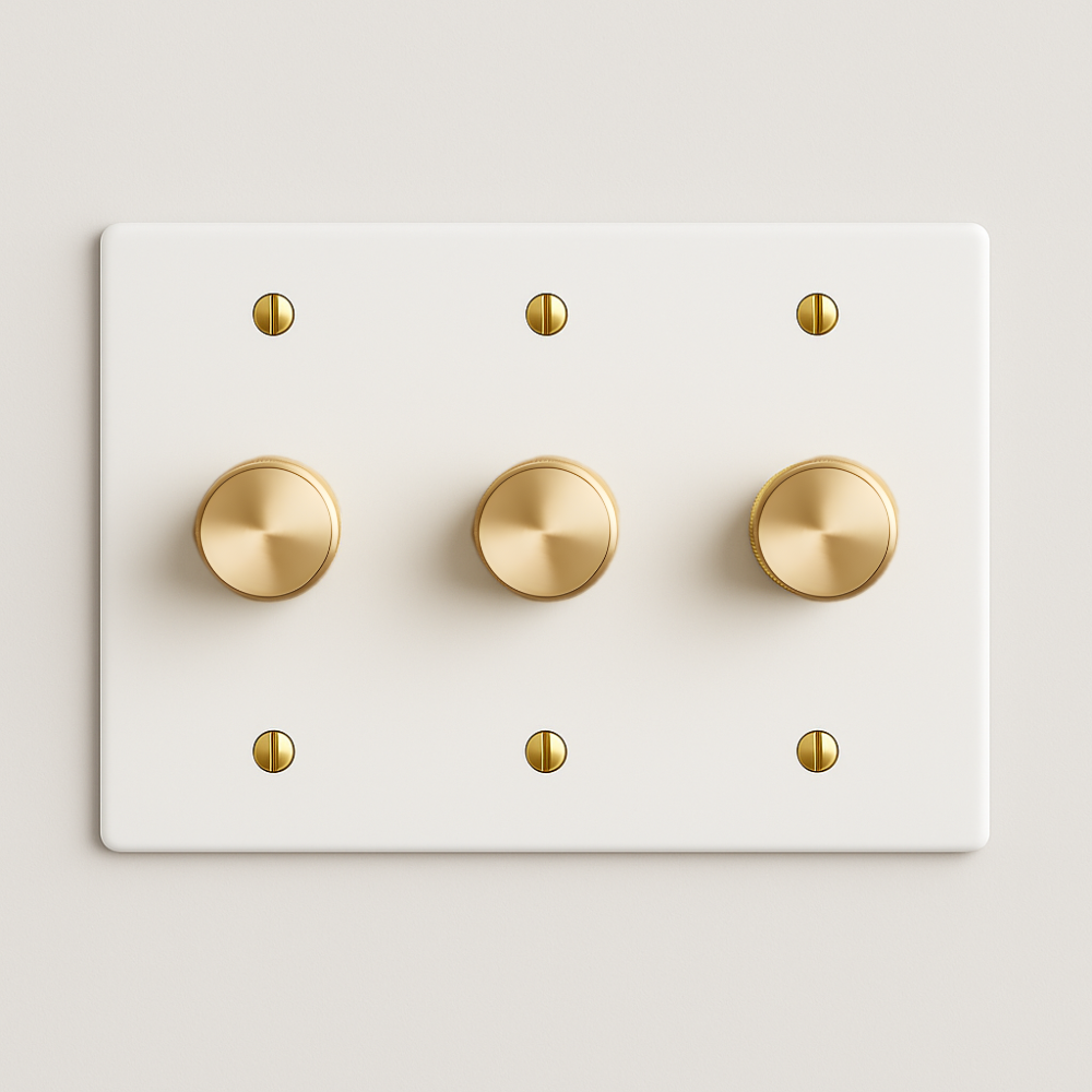 Solid Brass Dimmer Switch