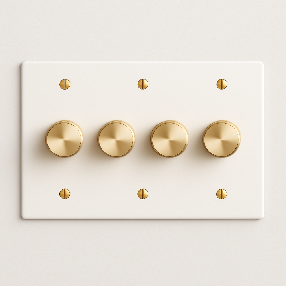 Solid Brass Dimmer Switch