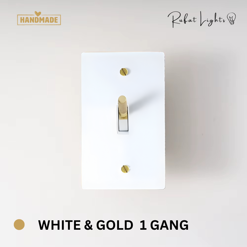 Solid Brass Toggle Switch