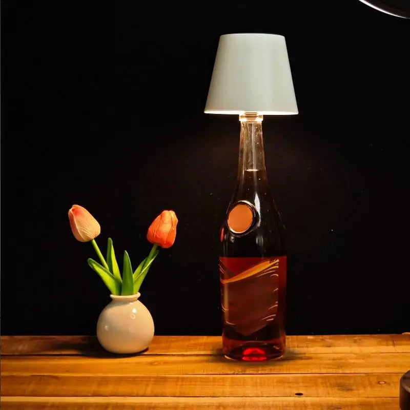 Rechargeable LED Table Lamp for Bottle