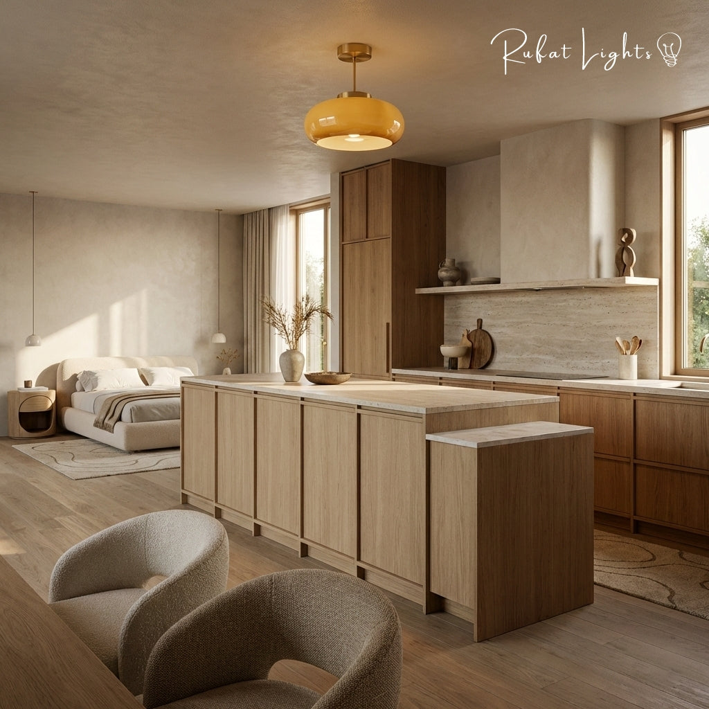 Antique Glass Ceiling/Pendant Lamp