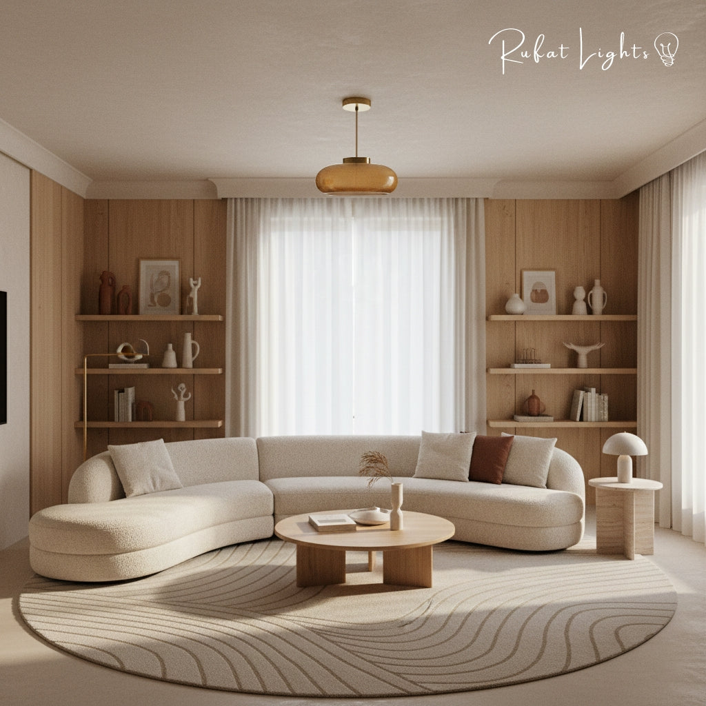 Antique Glass Ceiling/Pendant Lamp