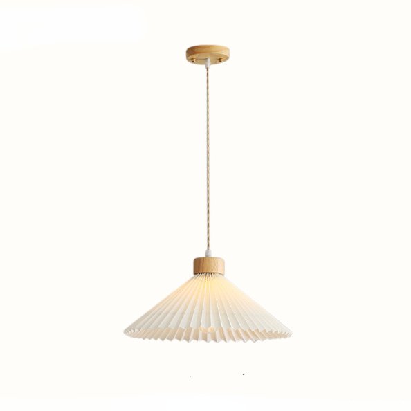 Pleated Lampshade Pendant Lights