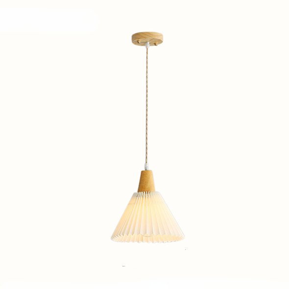 Pleated Lampshade Pendant Lights