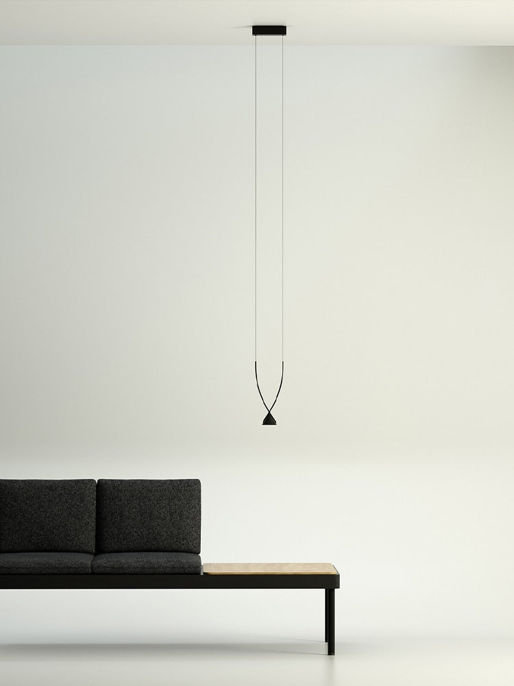 Nordic Long Cone Pendant Lamp