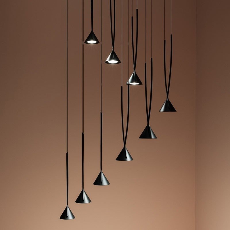 Nordic Long Cone Pendant Lamp