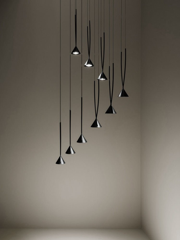 Nordic Long Cone Pendant Lamp