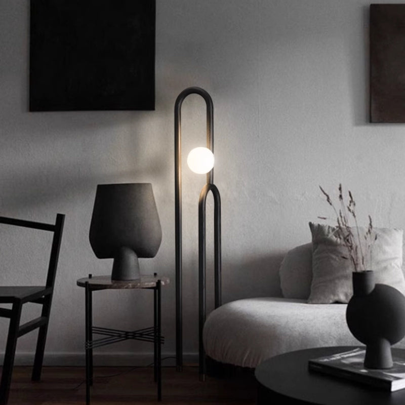 Nordic Wooden Floor Lamp