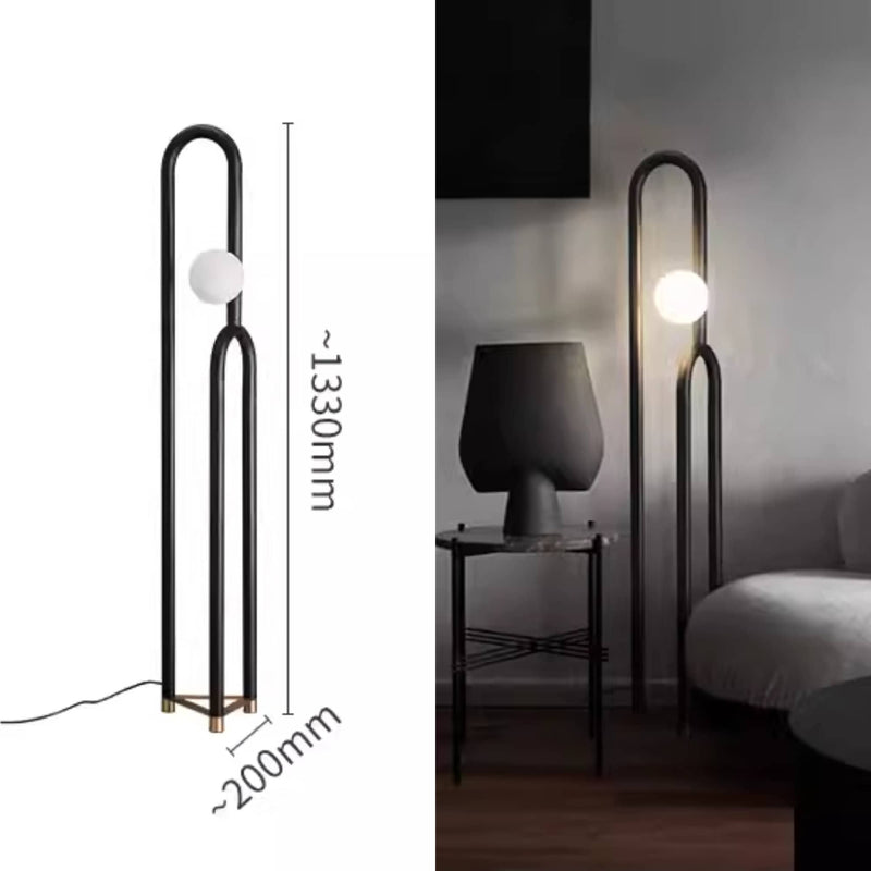 Nordic Wooden Floor Lamp