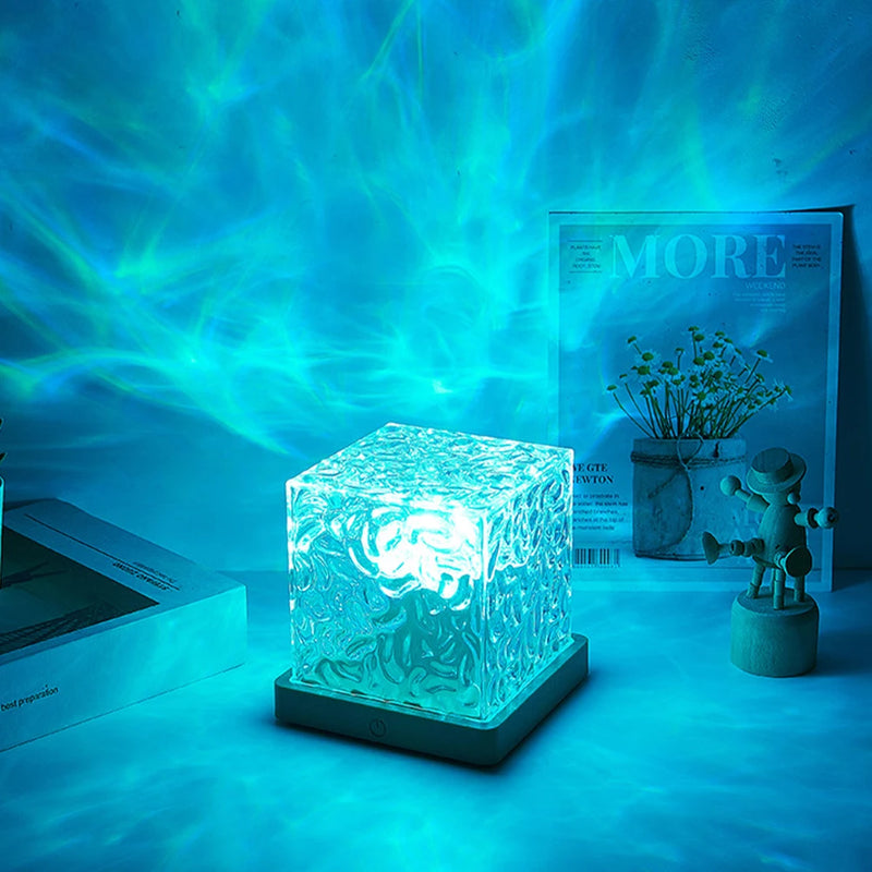 Aesthetic Water Ripple Table Lamp