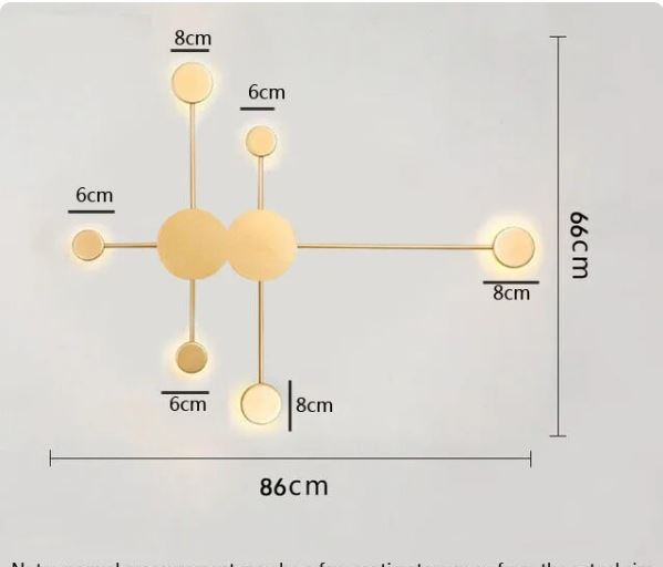 Nordic Minimalism 360 Rotation Long Wall Light