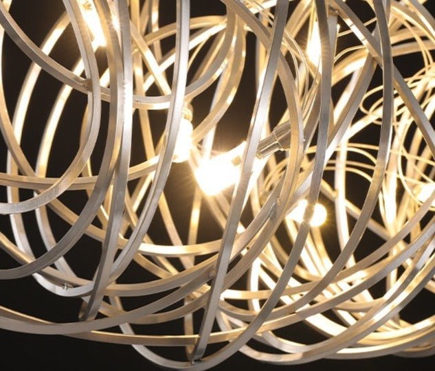Simple Iron Art Bar Tree Chandelier