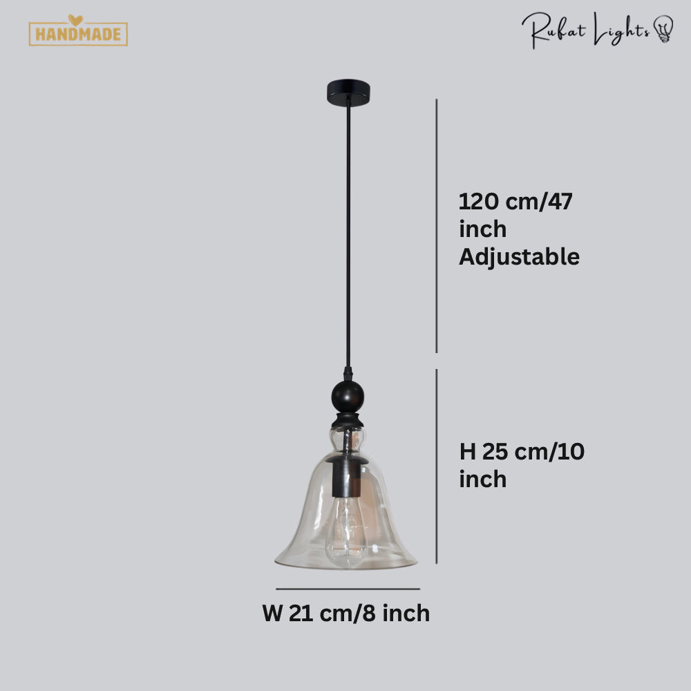 Vintage Creative Glass Bell Pendant Lighting
