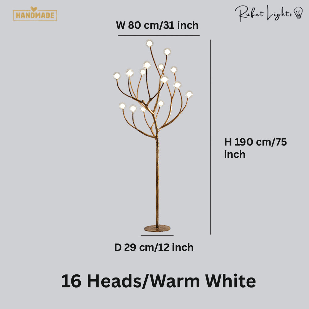 Nordic Rustic Tree Branch Floor Lamp