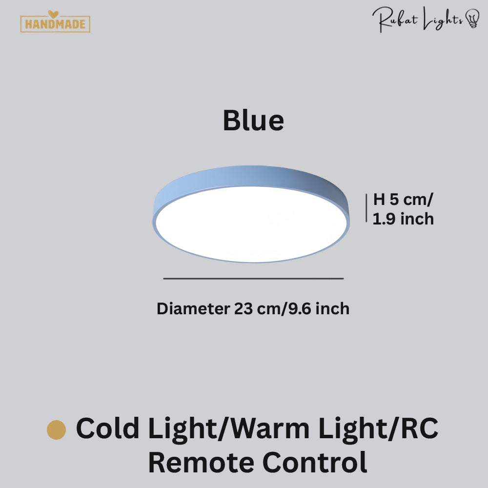 LED Ceiling Nordic Style Colorful Ultra Thin
