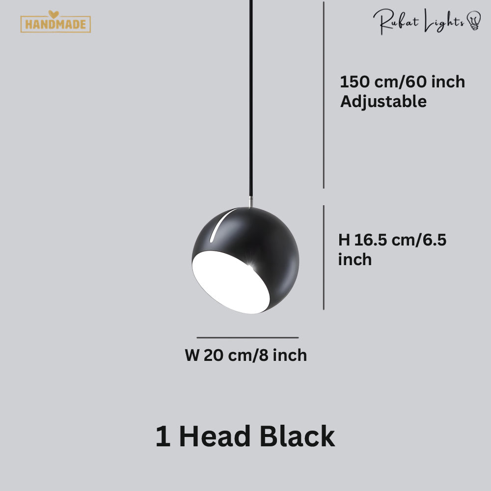 Round Modern Simple Ball Chandelier Pendant Light