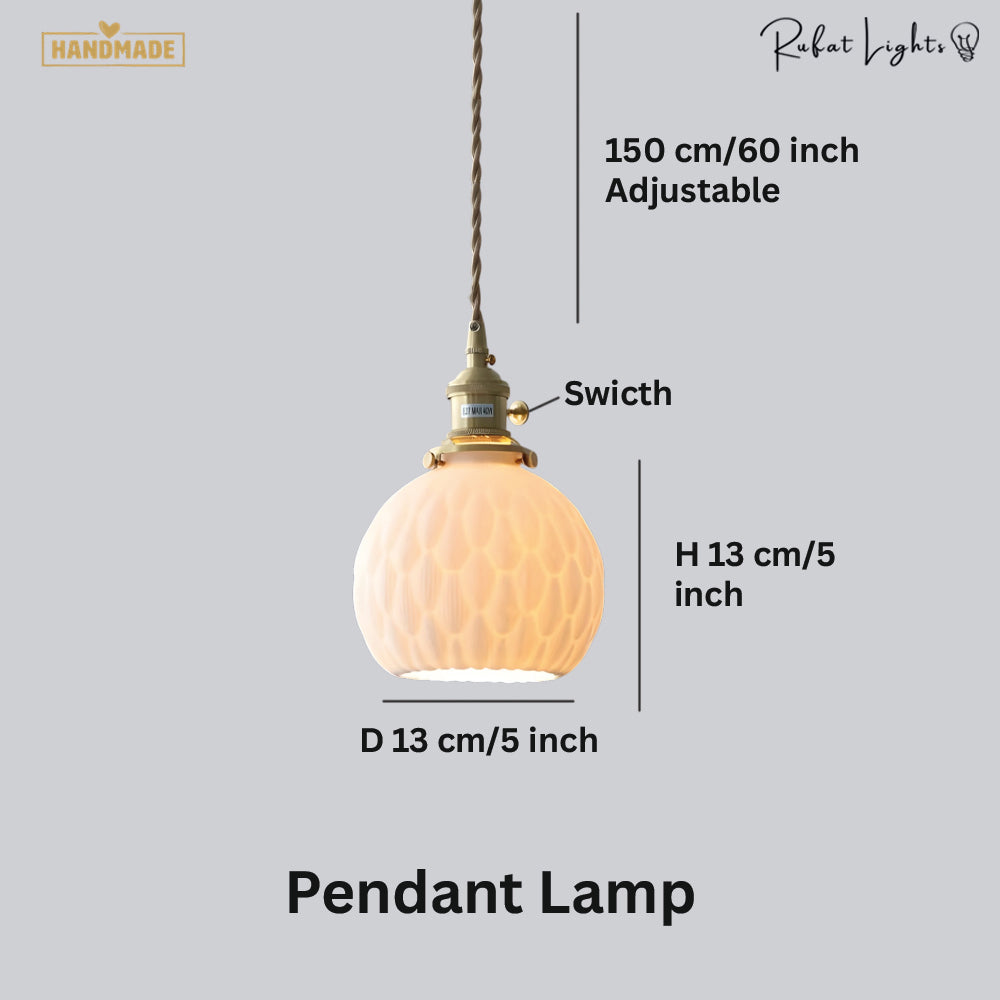Japanese Handmade Ceramic Pendant Lights