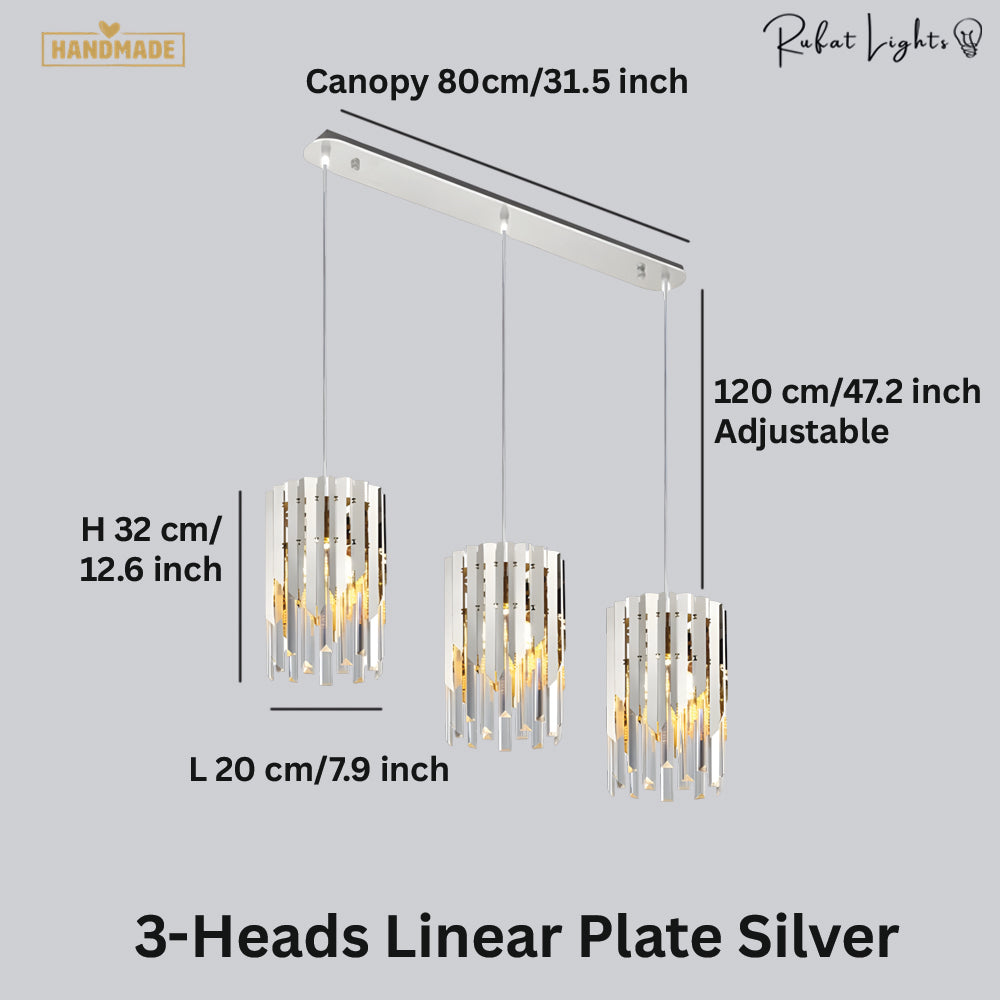 Modern Crystal K9 Round Gold Chandelier