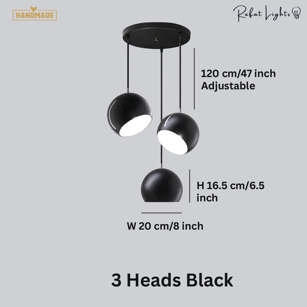 Round Modern Simple Ball Chandelier Pendant Light