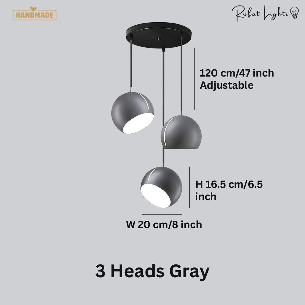Round Modern Simple Ball Chandelier Pendant Light