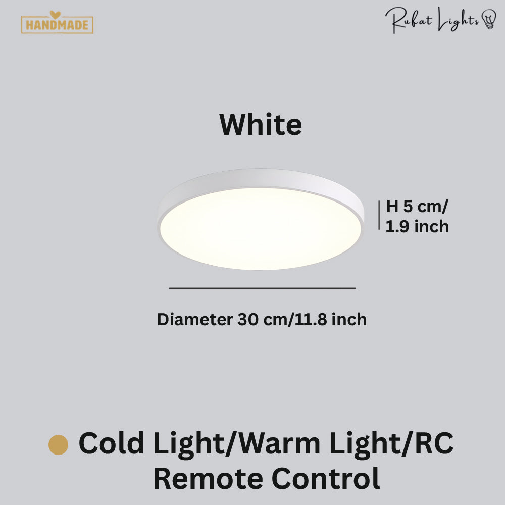 LED Ceiling Nordic Style Colorful Ultra Thin