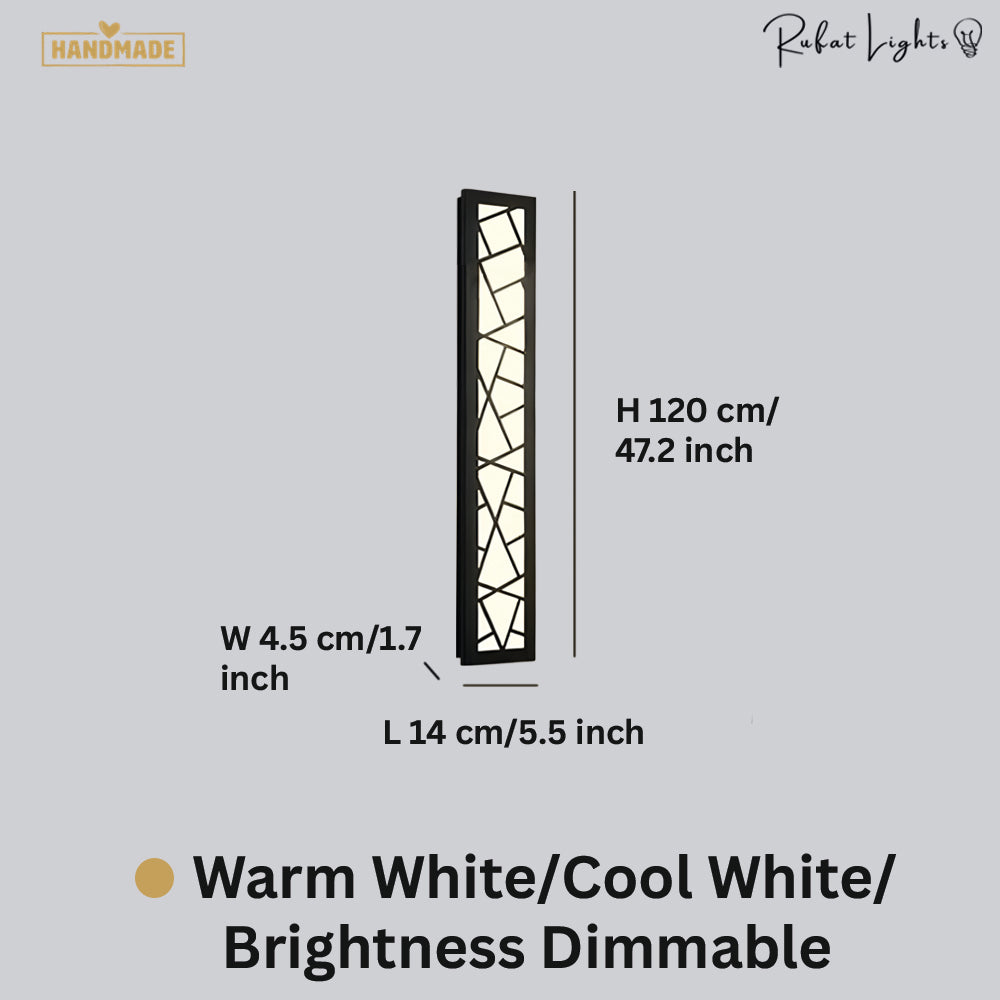Modern Rectangle Design LED Waterproof Wall Light