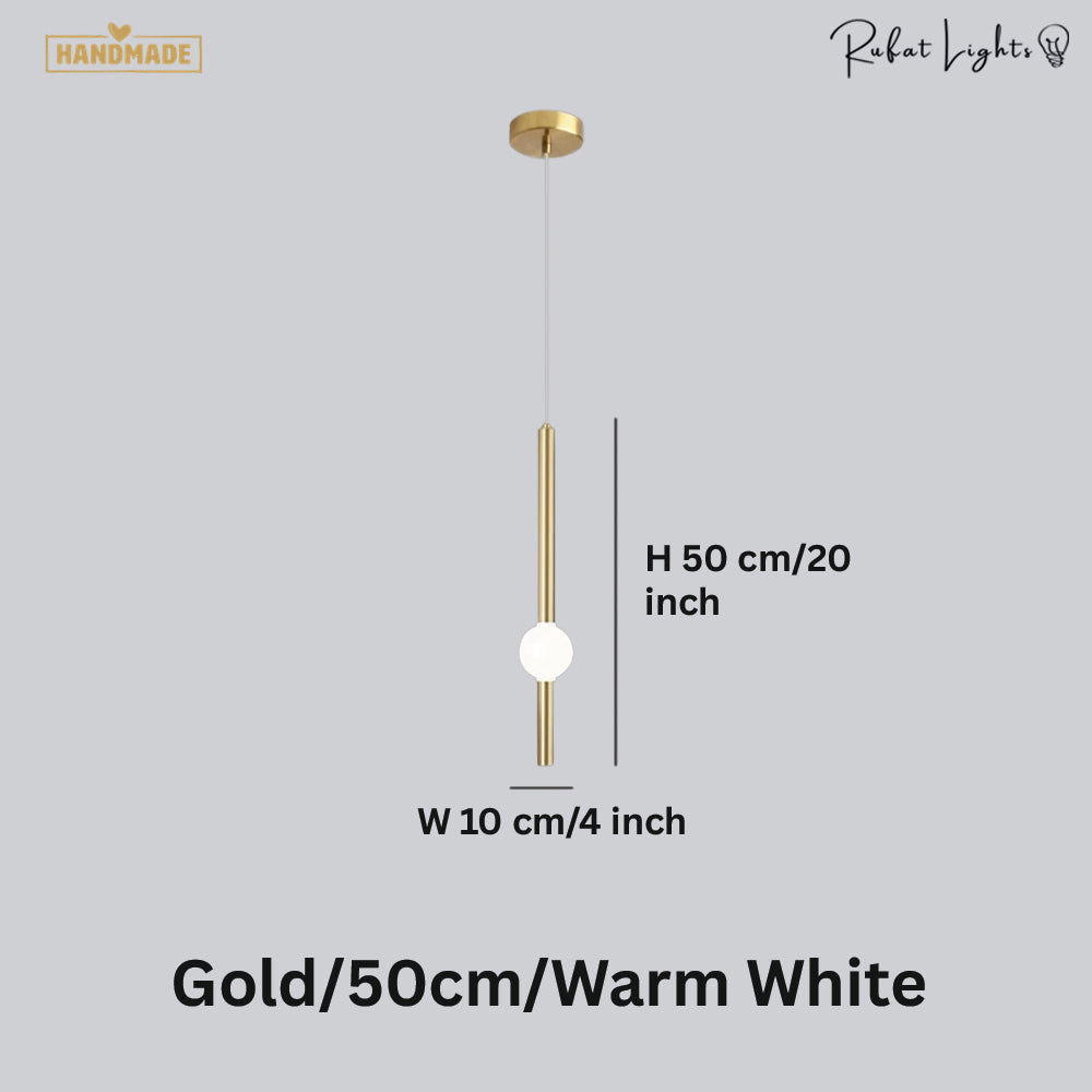 Modern Round Ball LED Pendant Light