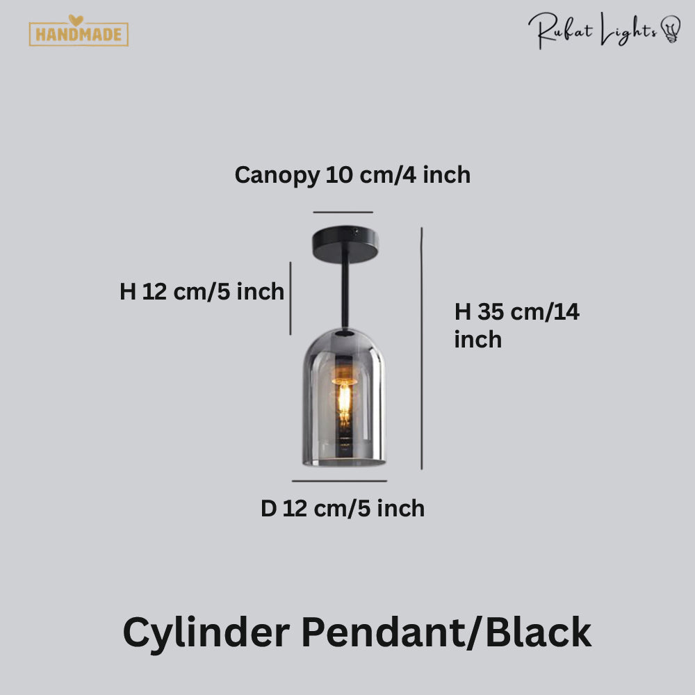 Modern Nordic Minimalist Dome Glass Ceiling Light