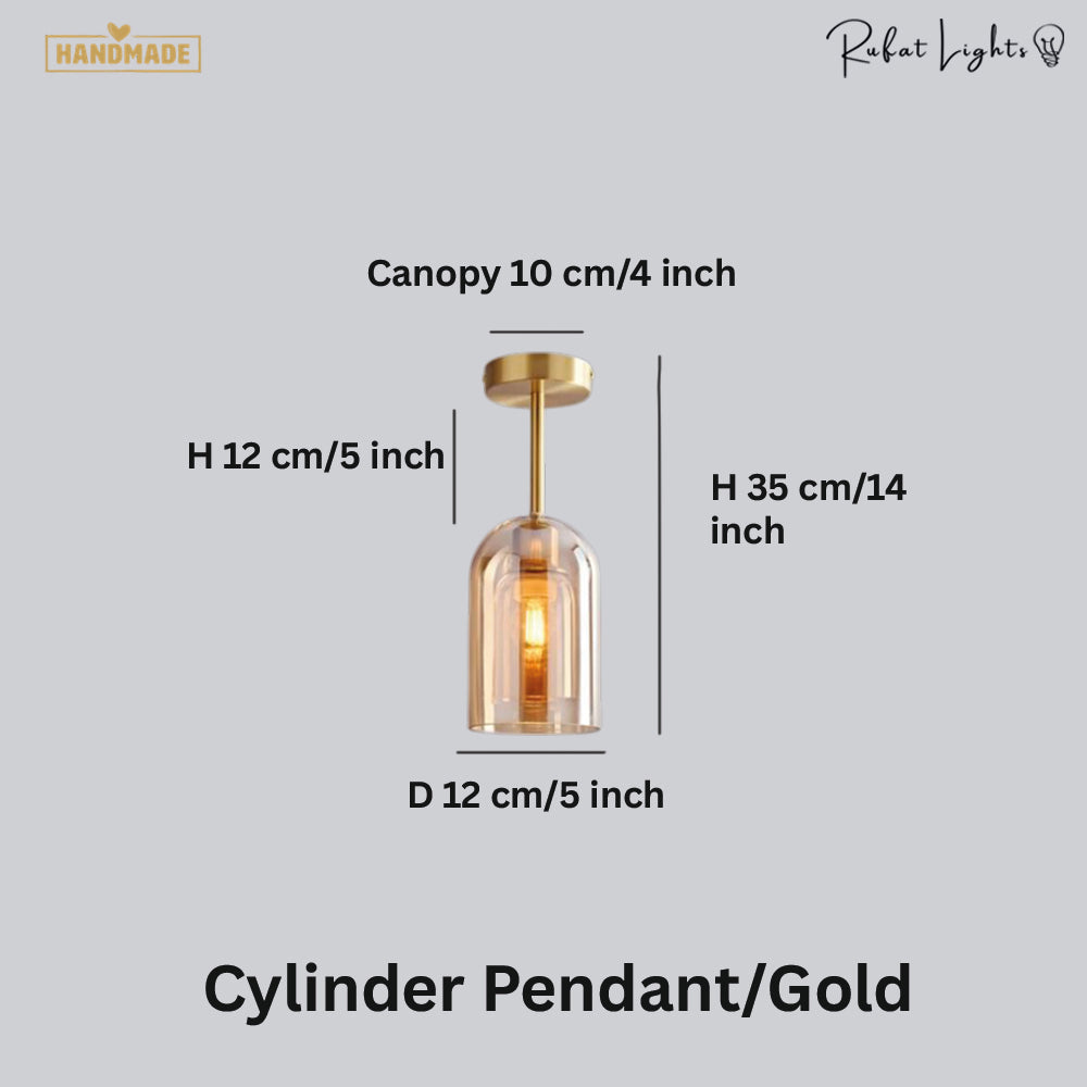 Modern Nordic Minimalist Dome Glass Ceiling Light