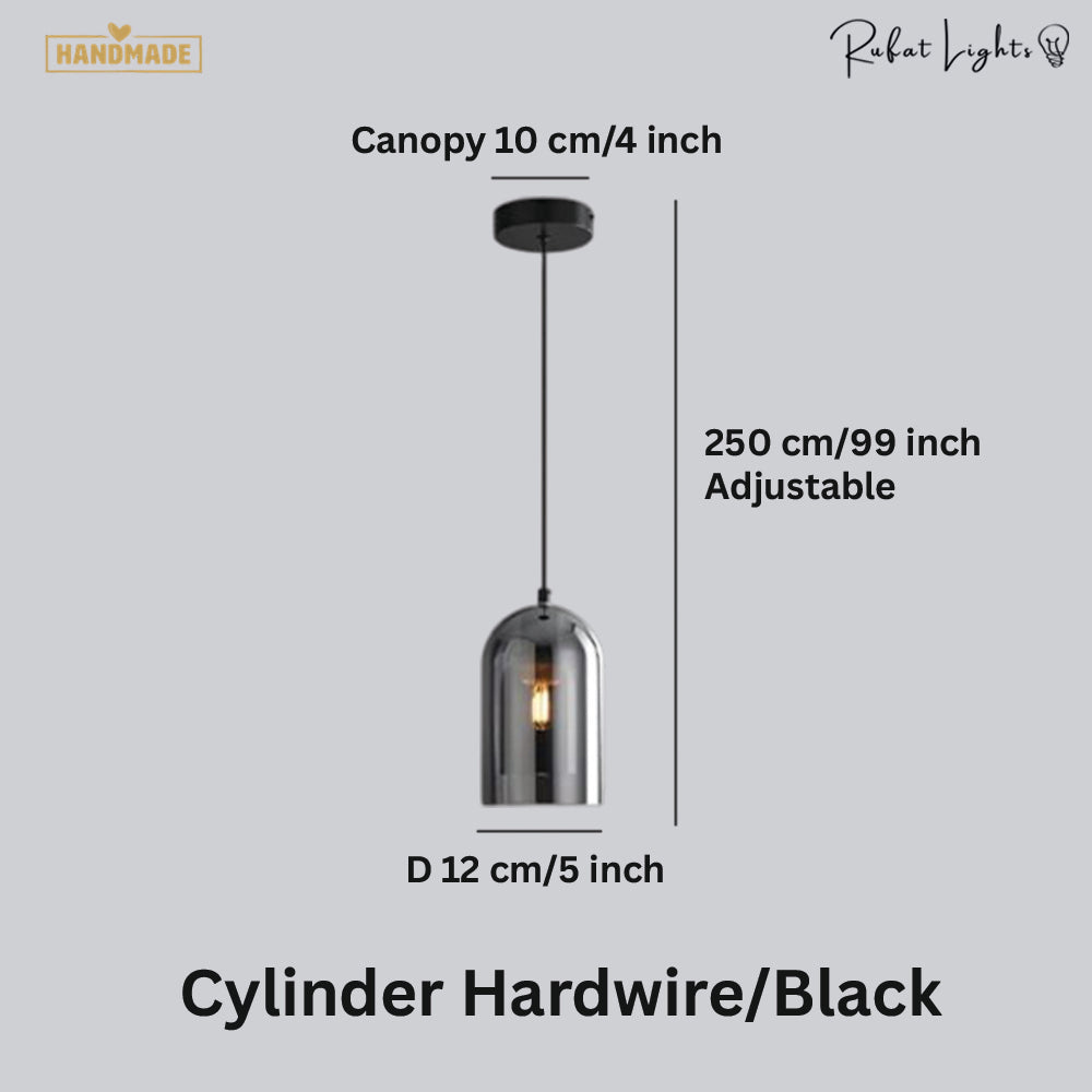 Modern Nordic Minimalist Dome Glass Ceiling Light