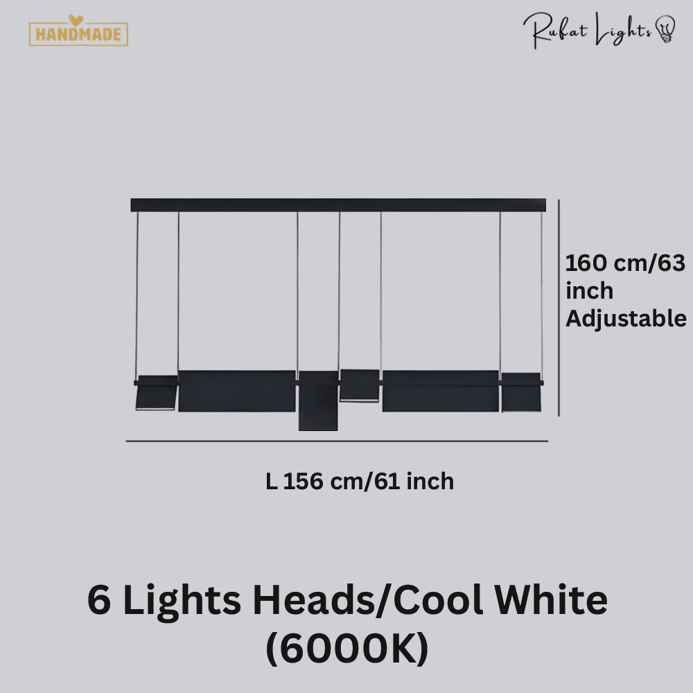 Axis Modular Rotatable Black Pendant Lights