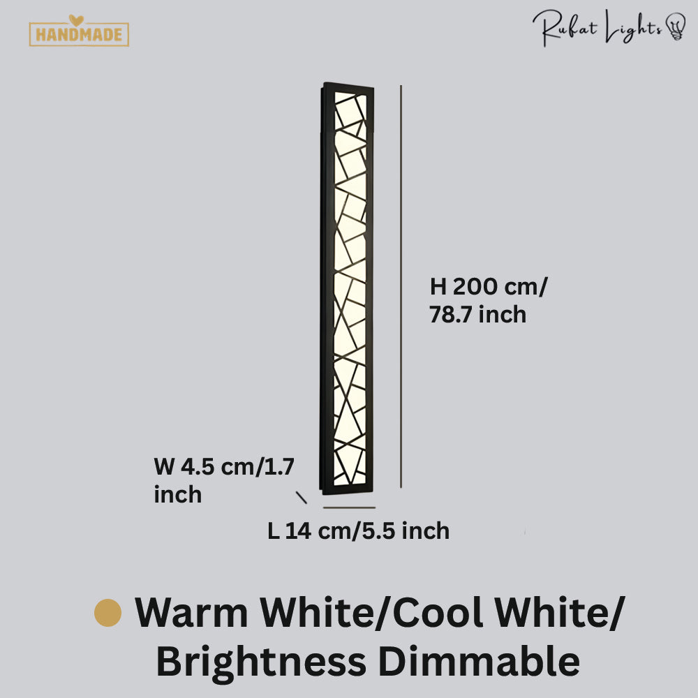 Modern Rectangle Design LED Waterproof Wall Light