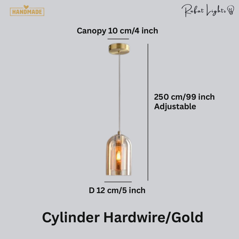 Modern Nordic Minimalist Dome Glass Ceiling Light