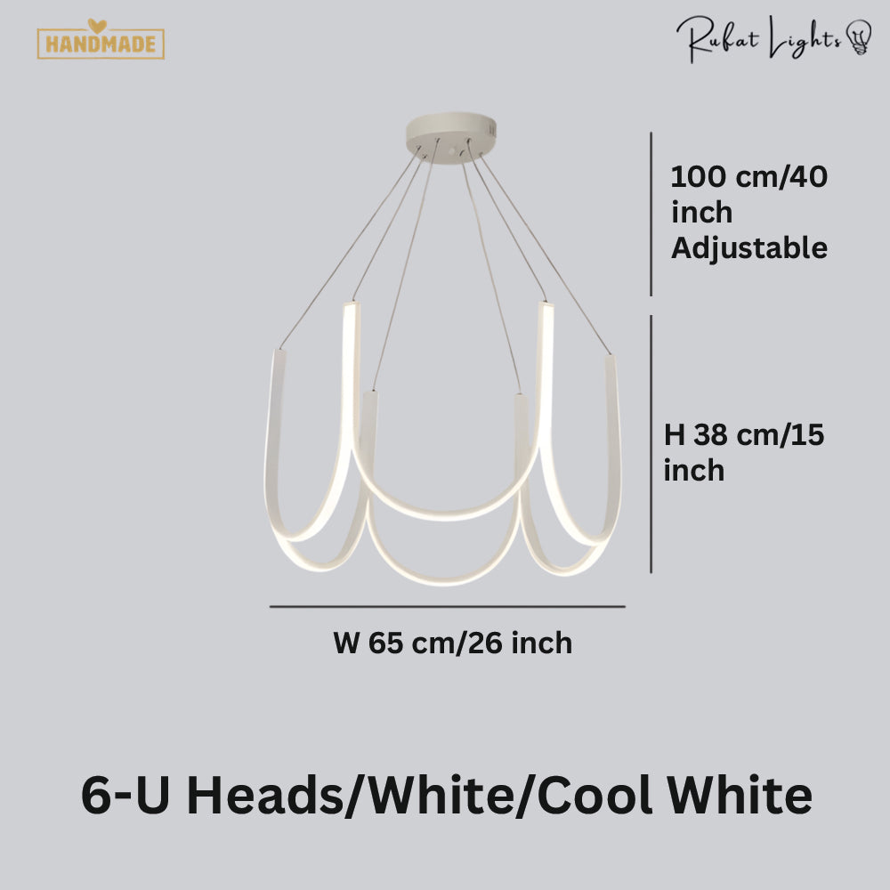 Minimalist Luxury U Shape Chandeliers