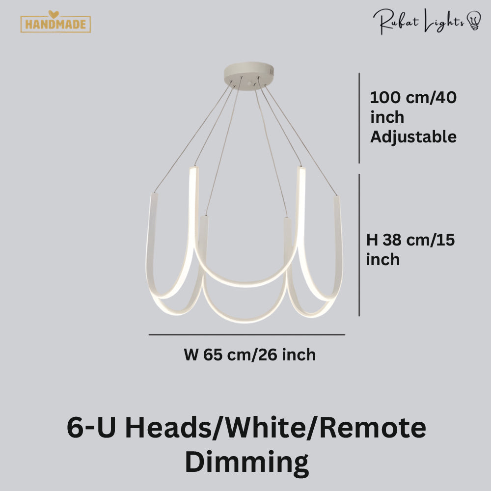 Minimalist Luxury U Shape Chandeliers