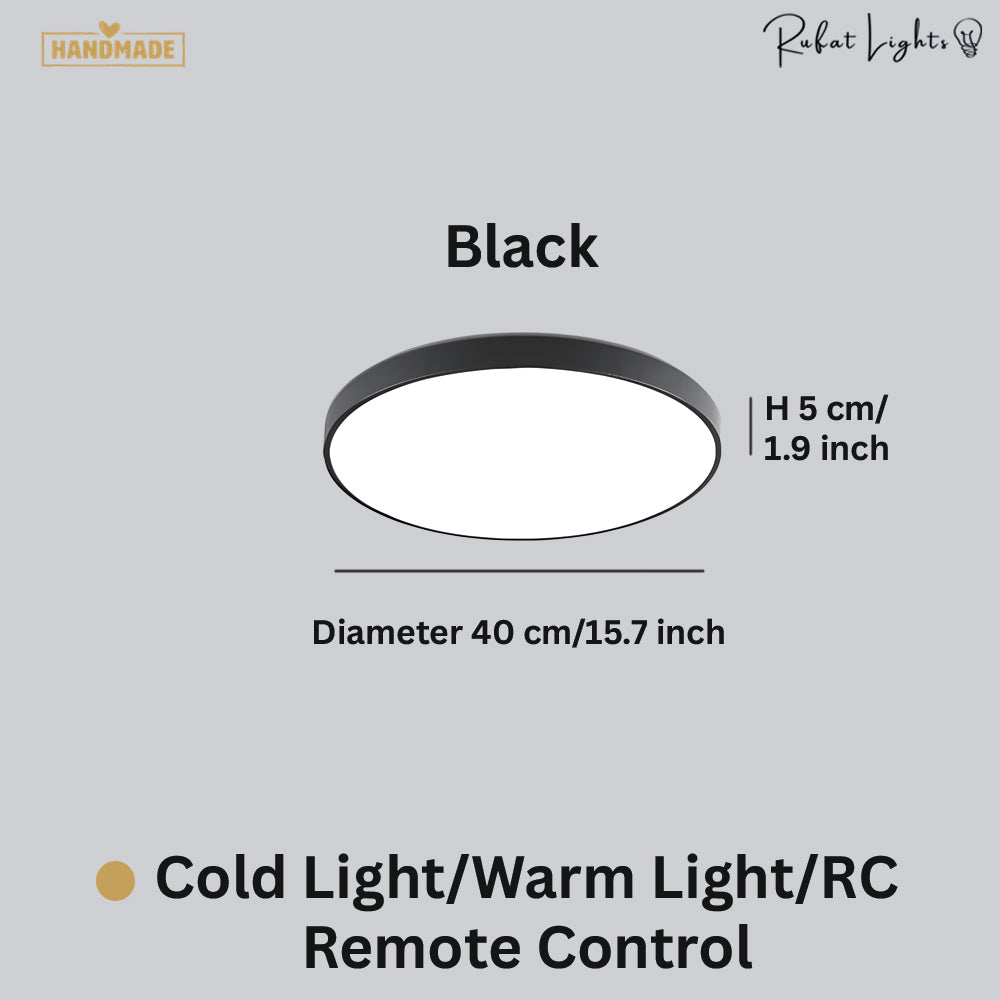 LED Ceiling Nordic Style Colorful Ultra Thin