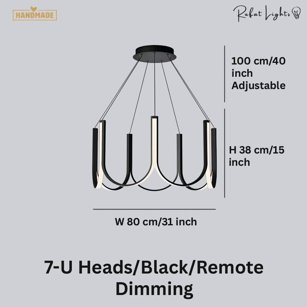 Minimalist Luxury U Shape Chandeliers