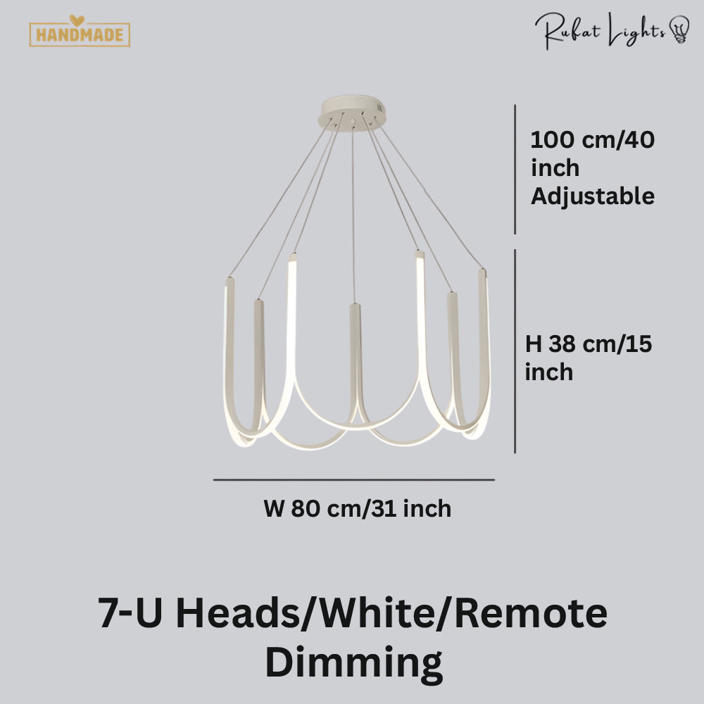 Minimalist Luxury U Shape Chandeliers