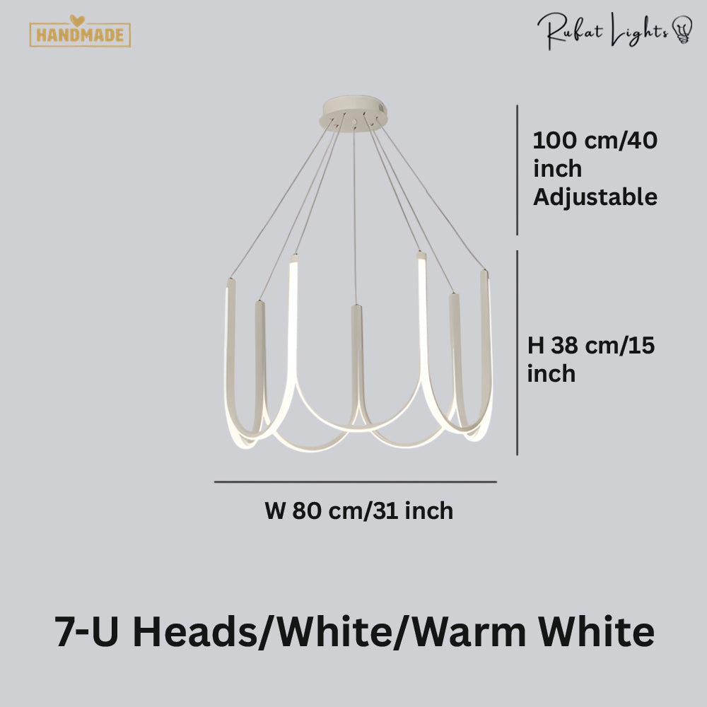 Minimalist Luxury U Shape Chandeliers