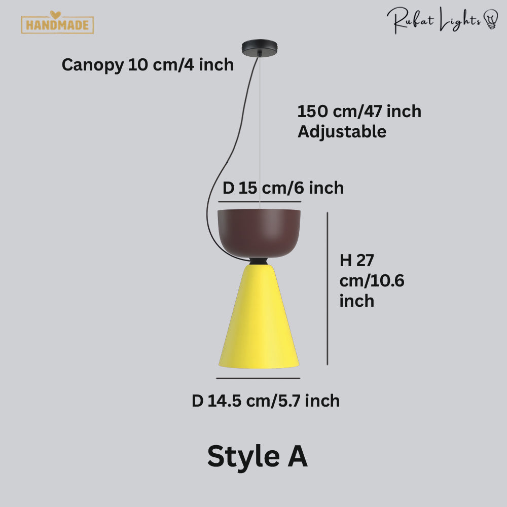 Colorful Macaron Hanging Light Pendant Lamp Chandelier