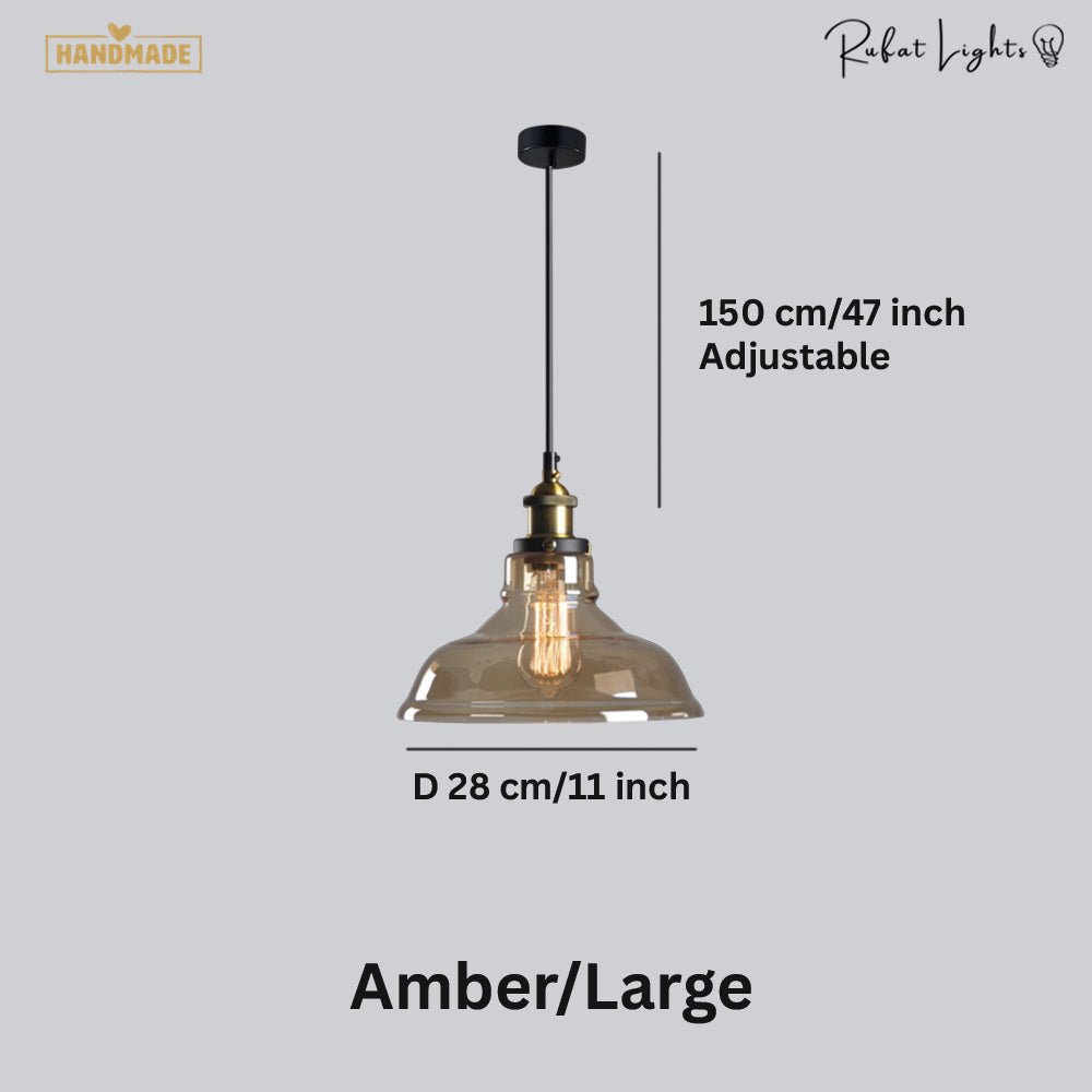 Loft Luminaire Clear Glass Pendant Lights