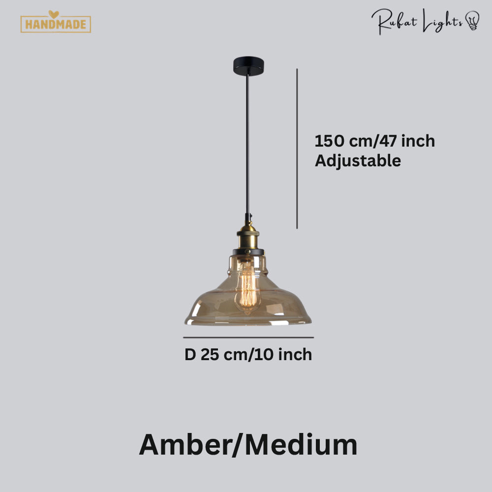 Loft Luminaire Clear Glass Pendant Lights