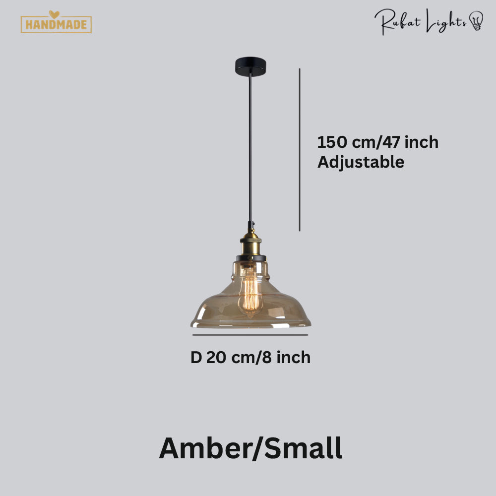 Loft Luminaire Clear Glass Pendant Lights