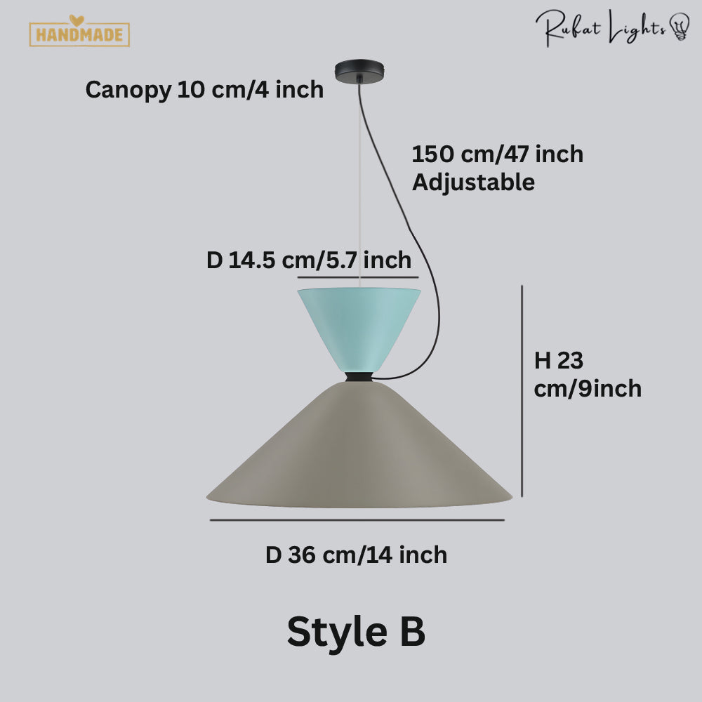 Colorful Macaron Hanging Light Pendant Lamp Chandelier